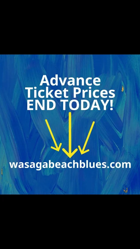Get your tickets and SAVE. Prices go up Sept. 12. See you at the festival.

#bluesinthebeach