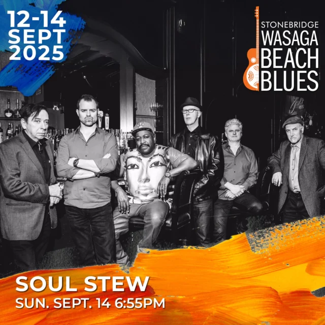Rhythm and Blues, Soul, Jazz Funk and the legendary Soul Stew is the final performance of what has been a legendary weekend. And we can't wait. See you on the dance floor at 6:55pm.😎

#bluesinthebeach 
#soulstew