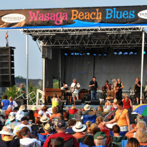 Wasaga Beach Blues Stage
