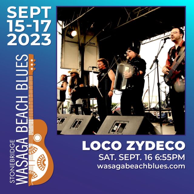 Do you have your tickets yet? Don't miss your chance to see Loco Zydeco a high energy, Canadian Zydeco band with their energetic blend of contemporary and traditional Zydeco. They'll be on stage Saturday, September 16th at 6:55pm. Make this fantastic weekend long festival part of your plans for this year. See the link in our bio for full lineup and to get your tickets.

#locozydeco #wasagabeachblues #experiencesimcoecounty 

Experience Simcoe County