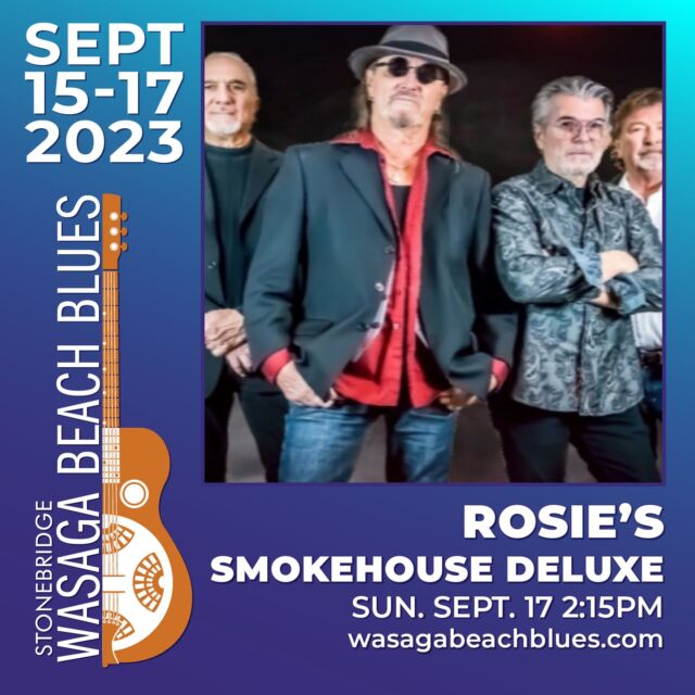 Make sure to check out the great lineup at this year's Stonebridge Wasaga Beach Blues! Great bands, great performances, great music.  Here's just a few of the spectacular musicians who will be on stage this year.  Jordan John Music, David Gogo , Angelique Francis, Loco Zydeco , Soulstack, Durham County Poets, Ben Racine Band, Rosie's Smokehouse Deluxe See the link in our bio to check out the full lineup and get your tickets.

 #locozydeco #experiencesimcoecounty #wasagabeachblues #angeliquefrancis #davidgogo #soulstack #rosiessmokehousedeluxe #jordanjohn #benracineband #durhamcountypoets 

Experience Simcoe County