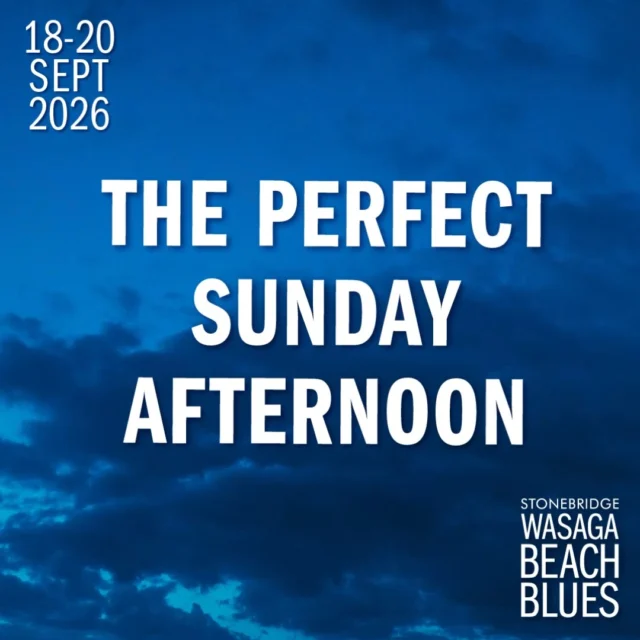 THIS SUNDAY! We have planned the perfect Sunday afternoon. You and your friends, live music from @boomerangsoulband  and the 2026 Lineup Reveal for this year's festival. Get your tickets and we'll see you there! (You know you want to.) Don't wait.😎🌊
For tickets, see the link in our bio.

#bluesinthebeach #explorewasagabeach #townofwasagabeach #experiencesimcoecounty