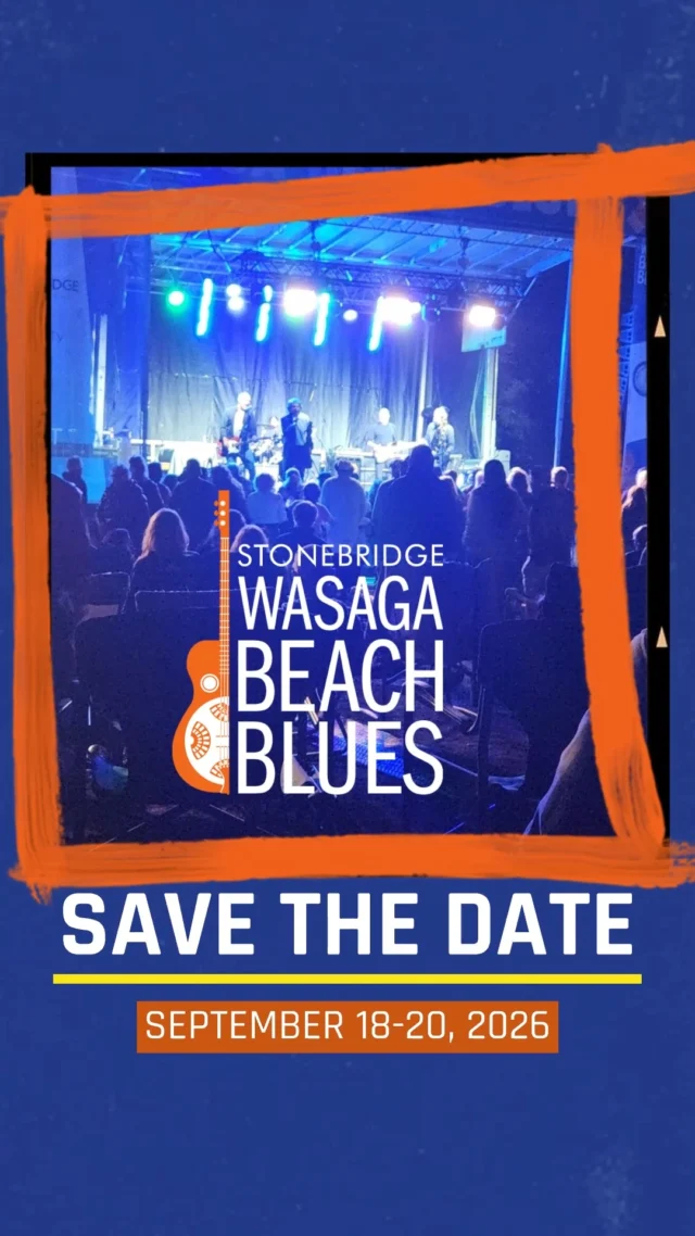 SAVE the DATE! September 18-20, 2026. Get your tickets and we'll see you at the festival.😎🌊
Music: Jimi
#bluesinthebeach #jimi #joemurphyandthewaterstreetbluesband #davidgogo #lmtconnection #missemily 
#vinylparadise #townofwasagabeach #liuna183