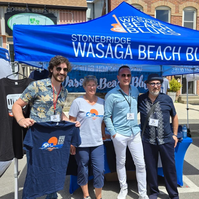 A big congratulations to Orangeville Blues and Jazz Festival for a fantastic wekend! And to the guys from Vinyl Paradise for dropping by our booth to check ou t this year's merch. You can catch Vinyl Paradise on our stage Saturday, Sept. 19, 2026 at 5:40 pm. Get your tickets and joins us for a weekend of the Blues in Wasaga Beach. See you there!😎🌊

For tickets and more, see the link in our bio.

#bluesinthebeach #vinlyparadise #bringhomethewin #ExperienceSimcoeCounty #liuna183 #explorewasagabeach #royallepagenorth