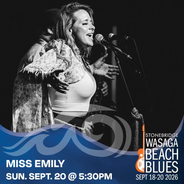 The music of @themissemily is an emotionally raw, roof-rattling blend of soul, traditional blues, and roots Americana. Based out of Kingston, Ontario, the two-time JUNO nominee and multi-Maple Blues Award winner is celebrated for her earth-shaking vocal power and a musical style heavily anchored in mid-century American roots music.

Get your tickets today and we'll see you there!  For tickets and more, see the link in our bio.

#liuna183 #bluesfestivalguide #bluesinthebeach #explorewasagabeach #experiencesimcoecounty #royallepagenorth #stonebridgetowncentre #bringhomethewin #themissemily