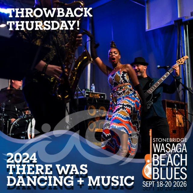 Did you dance in 2024? The Soul Motivators brought the sounds and the dance moves to the festival that year. We hope to see you at this year's festival with your dance moves. Get your tickets today!.😎🌊

 #bluesinthebeach #experiencesimcoecounty #LiUNA183 #townofwasagabeach #soulmotivators  #bluesfestivalguide