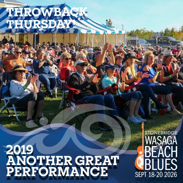 Are you in this photo from 2019? Do you have your tickets yet? Get them before advance ticket pricing ends August 31st. We hope to see you at this year's festival enjoying live music on our stages. See you there!.😎🌊

 #bluesinthebeach #experiencesimcoecounty #LiUNA183 #townofwasagabeach #soulmotivators  #bluesfestivalguide