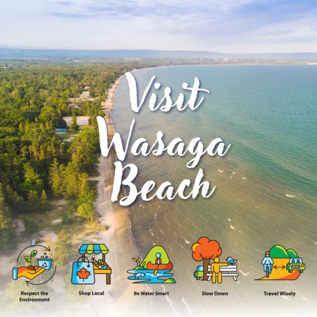 Visiting Wasaga Beach to enjoy the festival? Here are a few suggestions to make your stay more enjoyable:

🚶Take some time to explore the area around the festival site. Whether you explore the greater BruceGreySimcoe  area, take a stroll (or drive) down to the beach, visit Historic Nancy Island  or just amble down one of the walkways that wind through @Stonebridge Town Centre, there is lots to see and do.

💧Bring a refillable water bottle to the festival. We have a Punch Buggy so you can get a FREE refill any time. See you at the festival.😎

https://brucegreysimcoe.com/visit-responsibly

#BGSResponsibly #experiencesimcoecounty #explorewasagabeach #bluesinthebeach