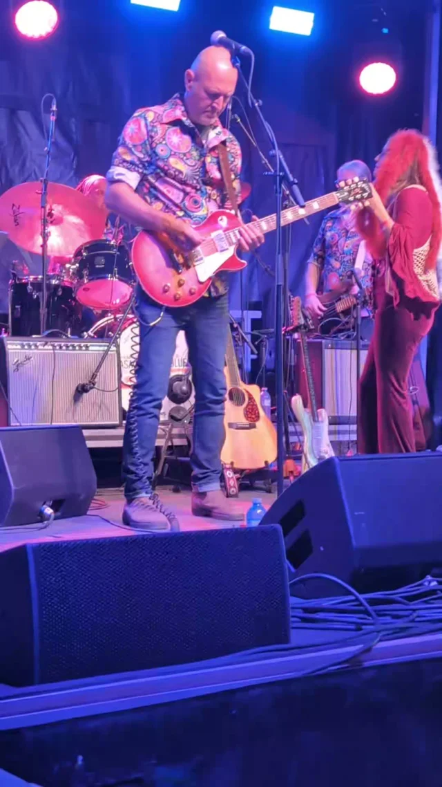 Pearl: A Janis Joplin Experience  on our stage tonight. Fabulous.
#bluesinthebeach